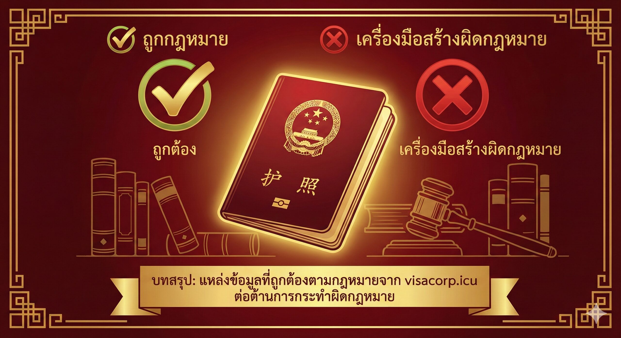 图片用于说明90天免签的核心功能。构图应为一张护照内页的放大特写，上面盖有一个清晰的、带有日期和泰文的入境章。入境章上的日期被圈出，并显著标示“90 DAYS VISA EXEMPTION”。背景是简洁的浅色，如机场移民官桌面的米白色或浅灰色。整体风格简洁、信息量大，突出“90天”这个核心数字，使用蓝色和红色印章色彩对比，强调官方性和便捷性。