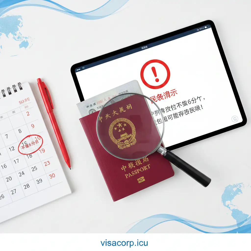 一张极具质感的封面图。画面中心是一本清晰的深蓝色美国护照，放置在精致的深色大理石纹路桌面上。背景是一个发光的金色全球地图轮廓，象征着全球通行自由。光影采用侧逆光，营造出高端、权威的氛围。画面右上角虚化处理，整体色调以海军蓝和金色为主，构图简洁大气，预留出放置文章标题的视觉空白区域。