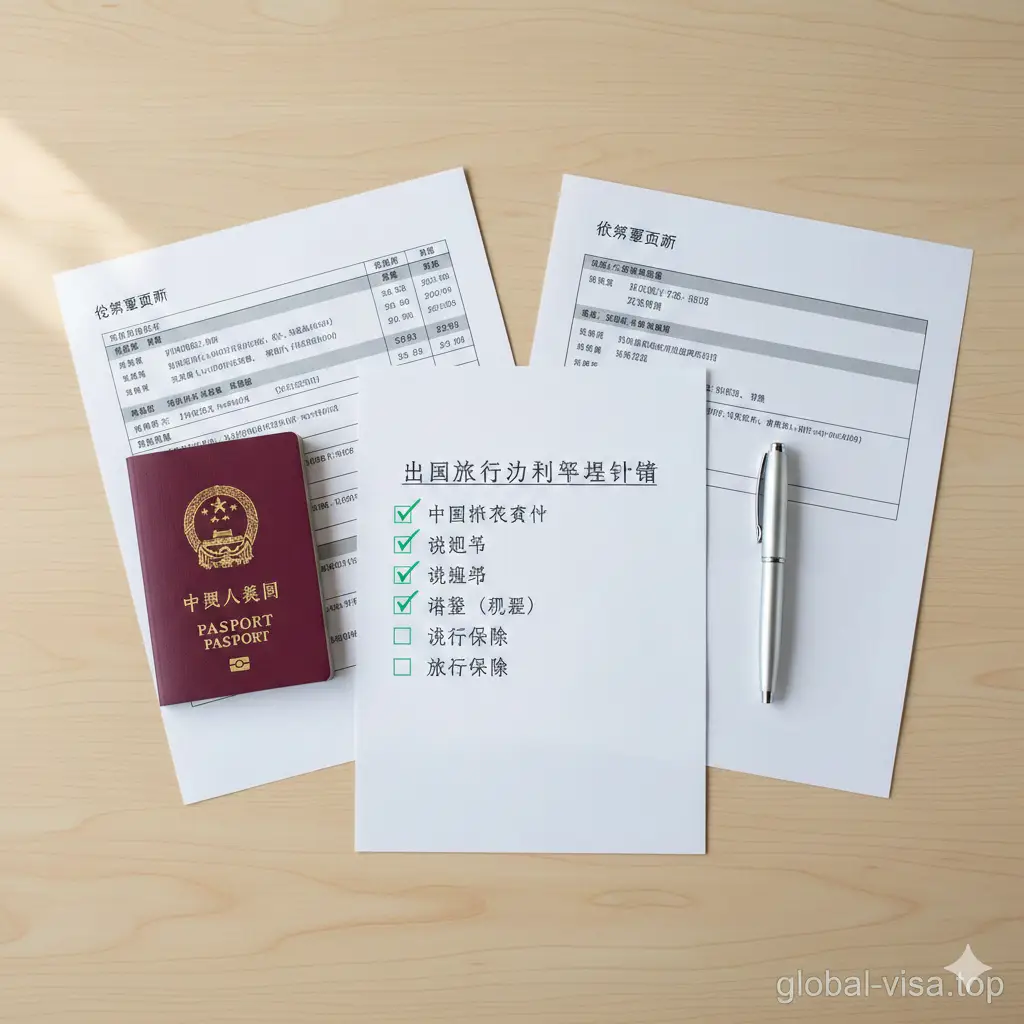 一张俯拍视角的桌面场景图，展示旅行者正在笔记本电脑或平板电脑上填写‘电子旅行授权（eTA/ETIAS）’的申请界面。屏幕上清晰可见进度条和‘Approved’字样。设备旁边放着一本打开的香港护照和一张信用卡，象征着数字化通关的申请流程，画面干净整洁，光线明亮，强调‘出发前准备’的重要性。