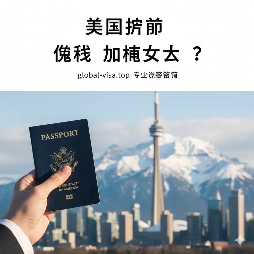 一张展示专业咨询服务的总结性图片。画面中心是一位佩戴耳机、面带微笑的专业亚洲女性顾问正在使用平板电脑工作，背景是global-visa.top品牌的简约办公环境。画面右侧包含象征全球连接的线条元素和各种签证图标。构图采用黄金分割比例，色调温馨且充满信赖感，旨在传达出平台能够为用户提供一站式越南身份与签证解决方案的最终印象。